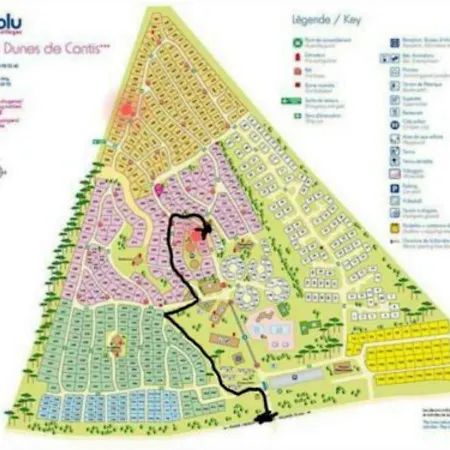 Mobil Les Dunes De Contis אתר קמפינג